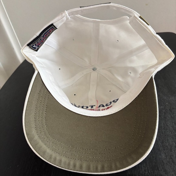 Vintage PGA Tour‎ 2000 Collection Hat Cap Mens Adjustable NWT NEW White USA Flag - Picture 5 of 6